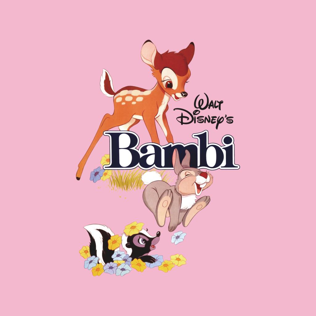 Disney Bambi Character Montage Women's Sweatshirt-ALL + EVERY