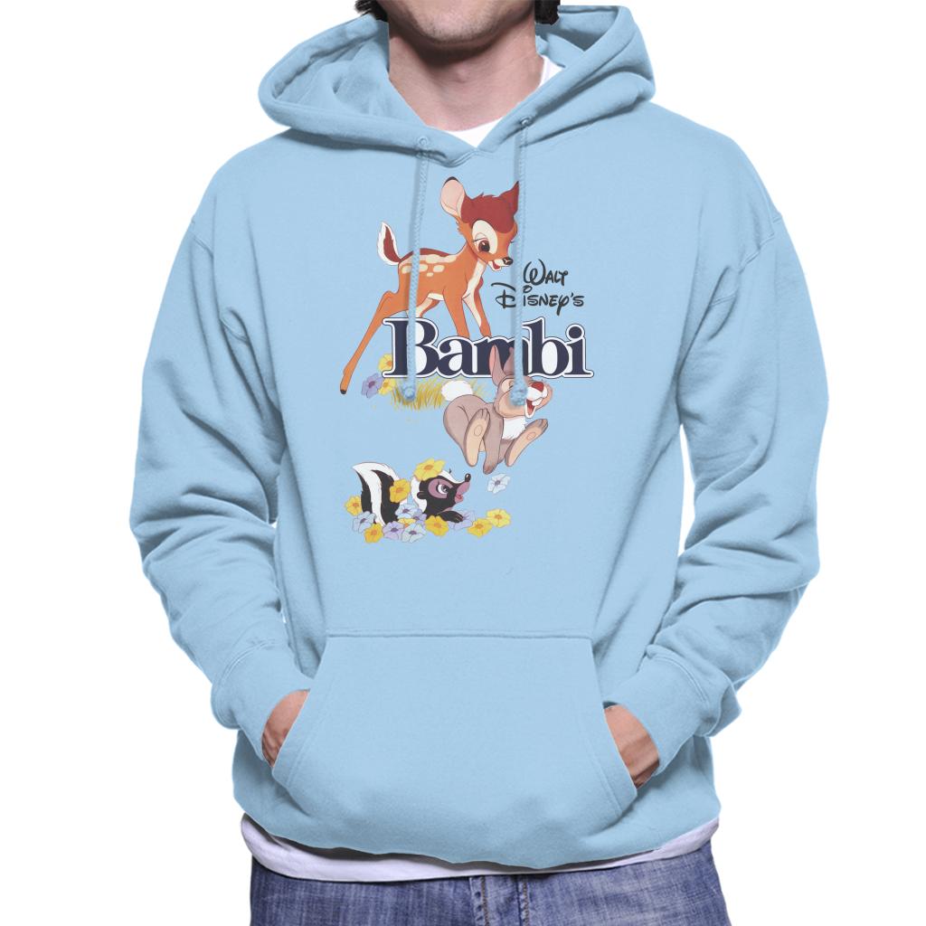 Disney Bambi Character Montage Men's Hooded Sweatshirt-ALL + EVERY