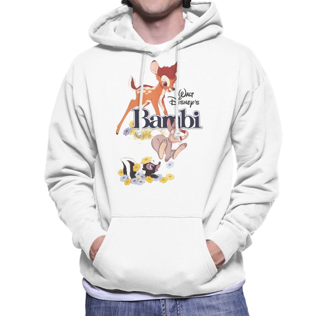 Disney Bambi Character Montage Men's Hooded Sweatshirt-ALL + EVERY