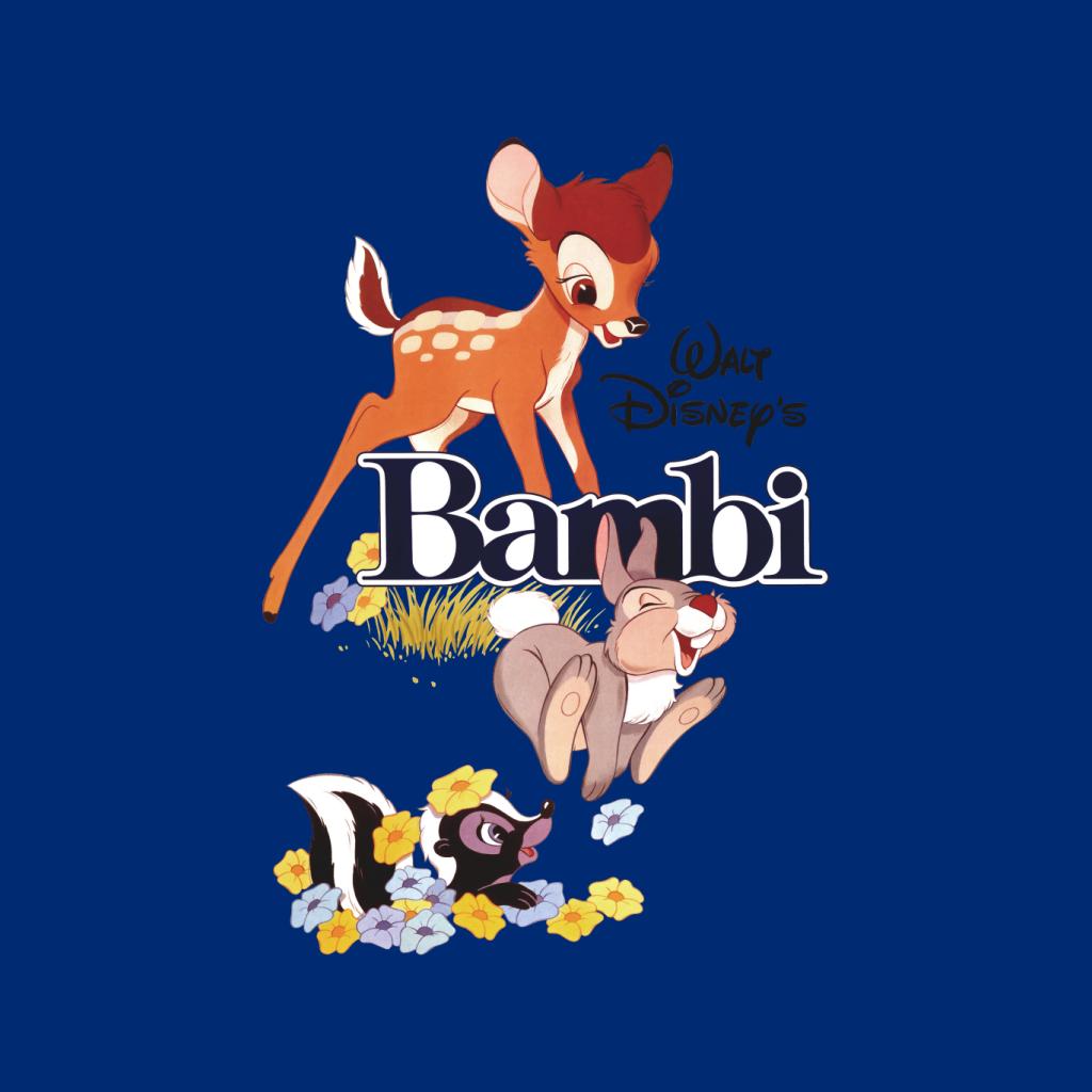 Disney Bambi Character Montage Women's T-Shirt-ALL + EVERY