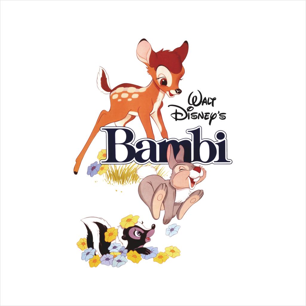 Disney Bambi Character Montage Men's T-Shirt-ALL + EVERY