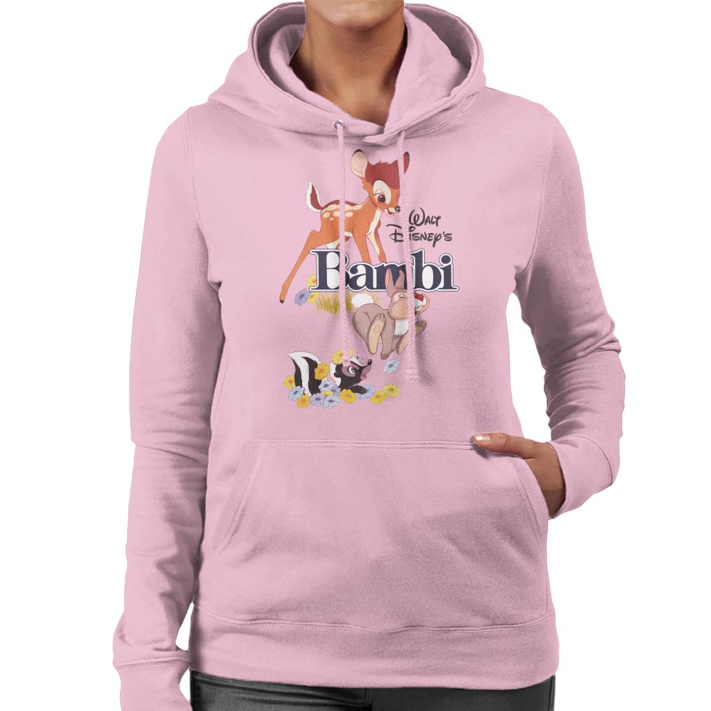 Disney Bambi Character Montage Women's Hooded Sweatshirt-ALL + EVERY