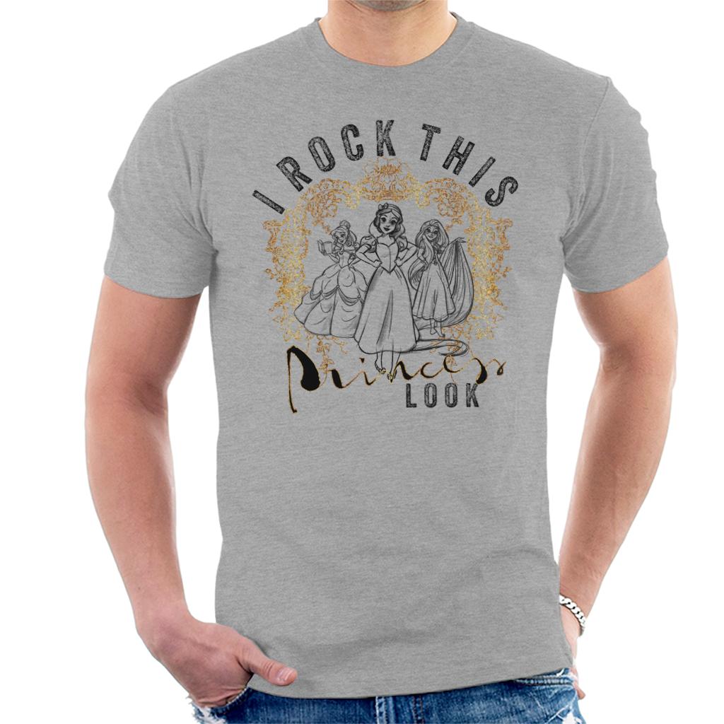 Disney I Rock This Princess Look Men's T-Shirt-ALL + EVERY