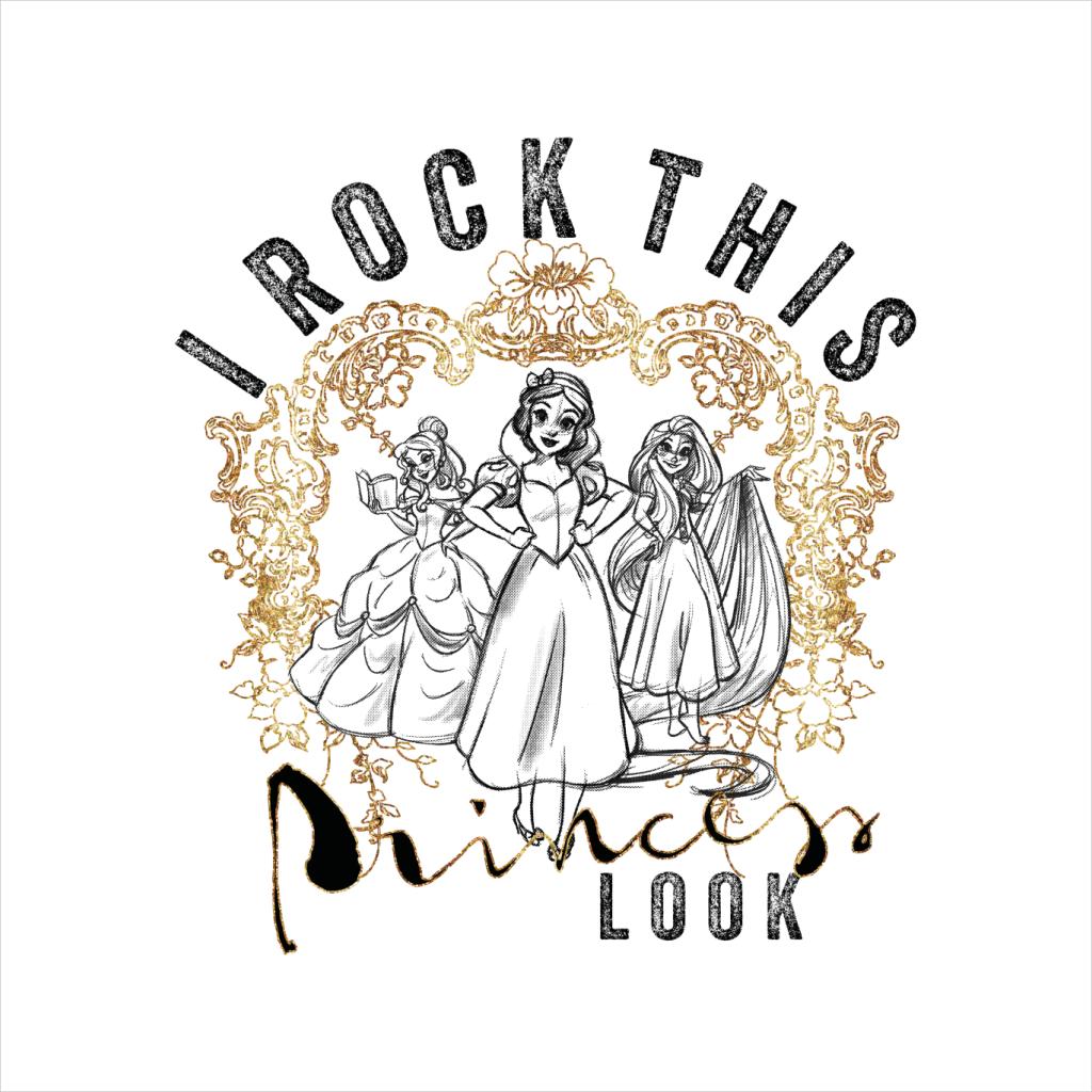 Disney I Rock This Princess Look Women's Hooded Sweatshirt-ALL + EVERY