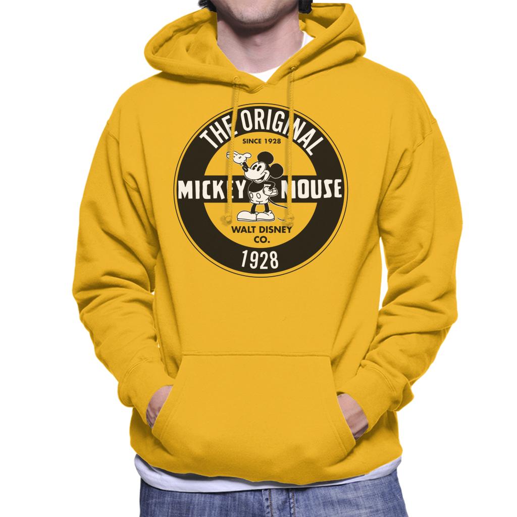Disney Mickey Mouse The Original 1928 Men's Hooded Sweatshirt-ALL + EVERY