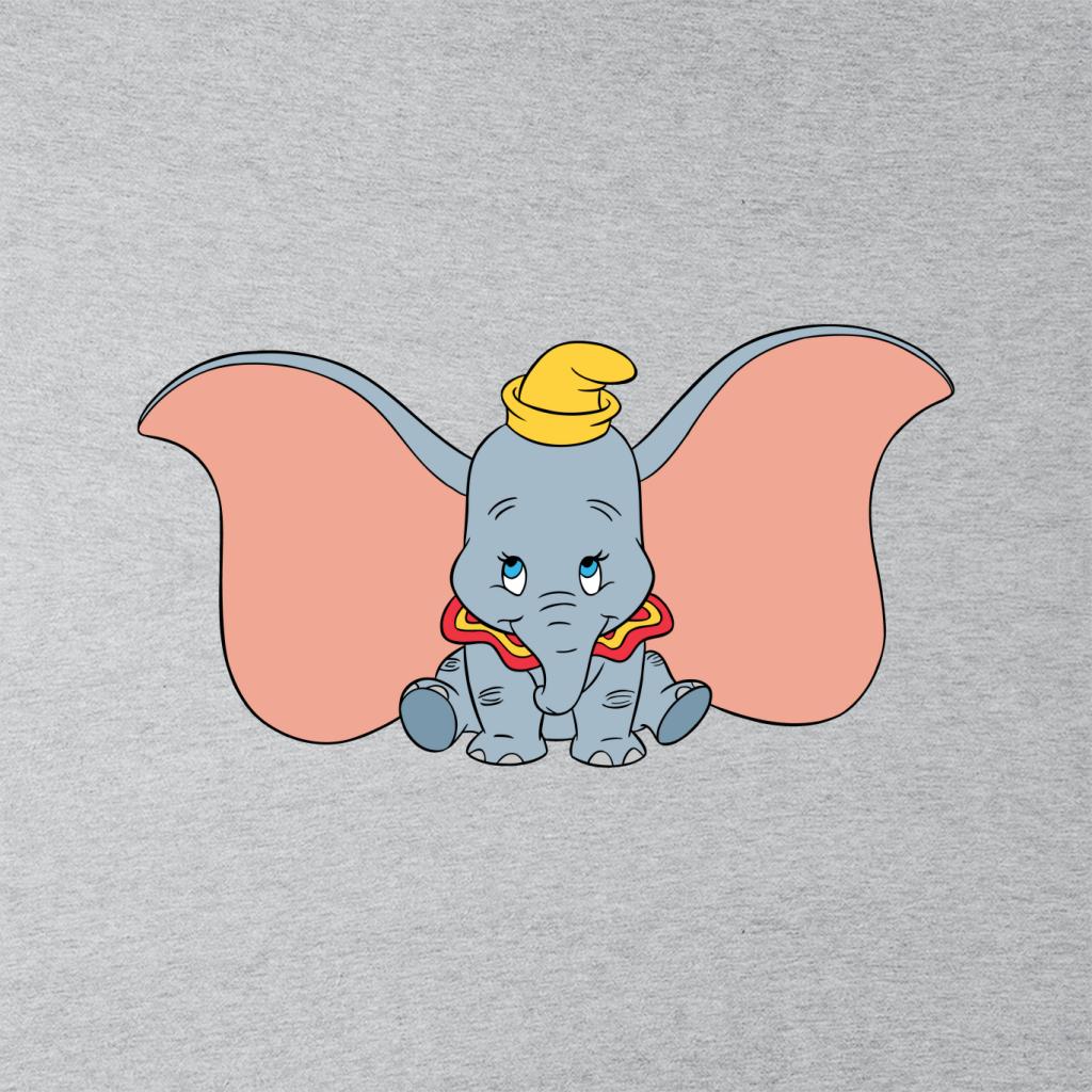 Disney Dumbo The Flying Elephant Shy Women's Hooded Sweatshirt-ALL + EVERY