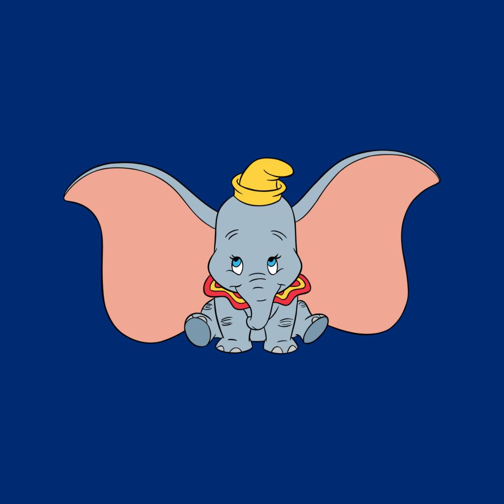 Disney Dumbo The Flying Elephant Shy Women's Hooded Sweatshirt-ALL + EVERY