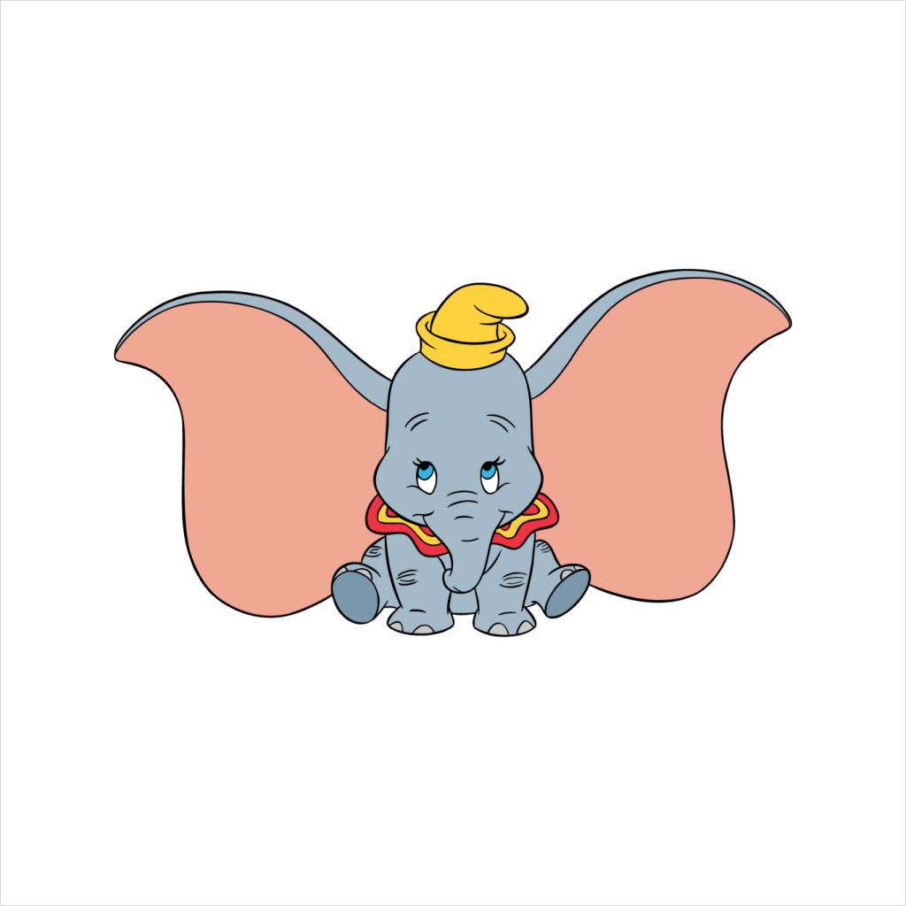 Disney Dumbo The Flying Elephant Shy Women's Hooded Sweatshirt-ALL + EVERY