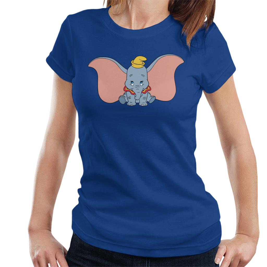 Disney Dumbo The Flying Elephant Shy Women's T-Shirt-ALL + EVERY