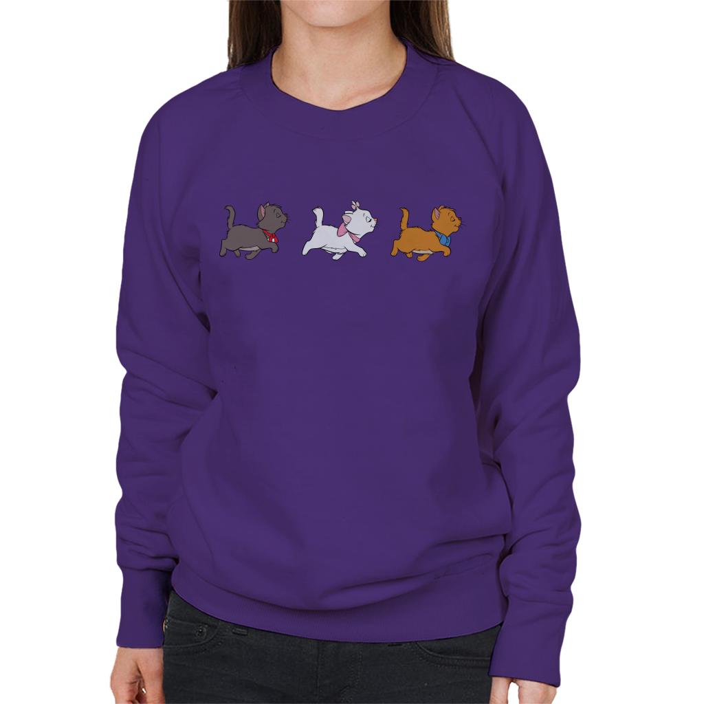 Disney The Aristocats Berlioz Marie & Toulouse Women's Sweatshirt-ALL + EVERY