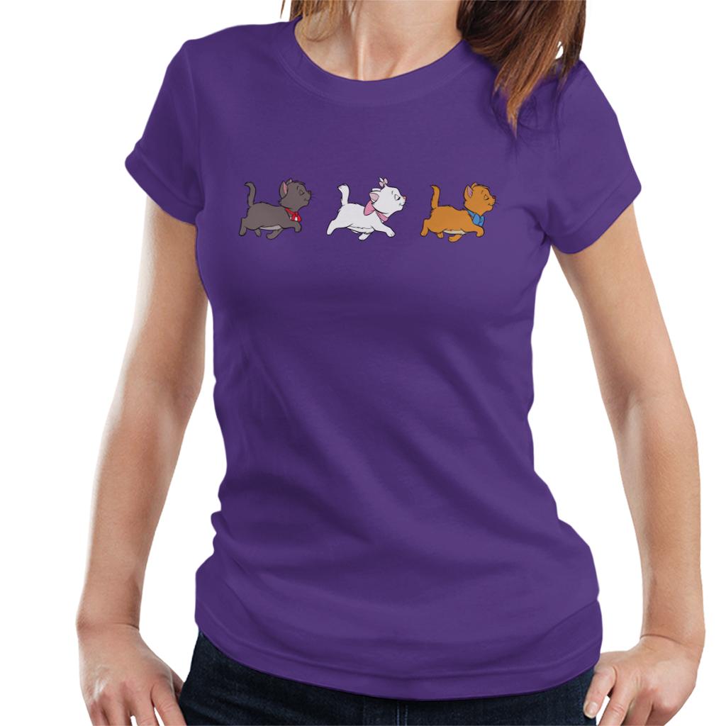 Disney The Aristocats Berlioz Marie & Toulouse Women's T-Shirt-ALL + EVERY