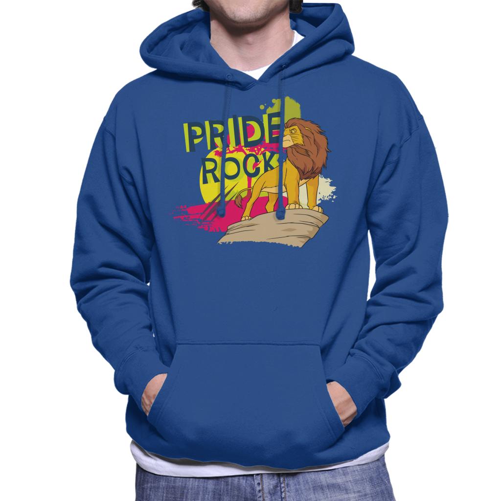 Disney The Lion King Mufasa Pride Rock Men's Hooded Sweatshirt-ALL + EVERY