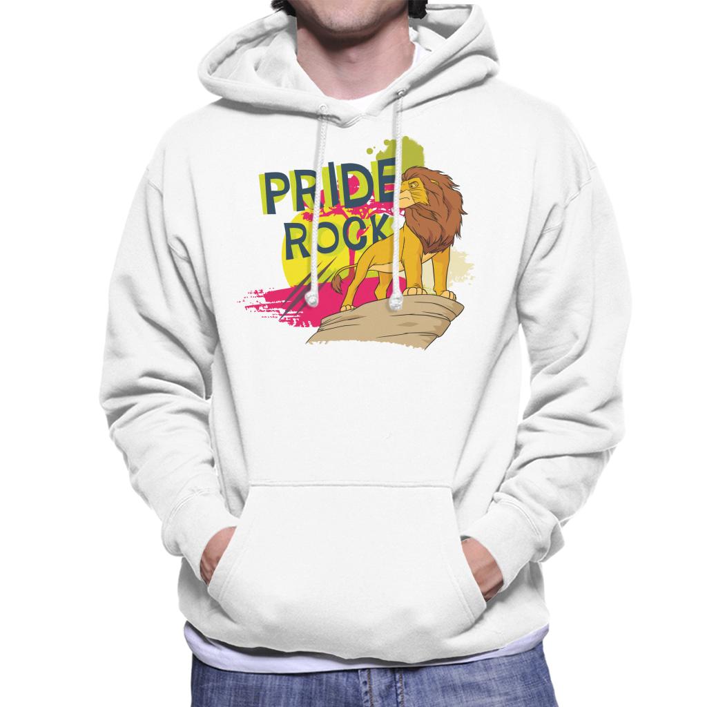 Disney The Lion King Mufasa Pride Rock Men's Hooded Sweatshirt-ALL + EVERY