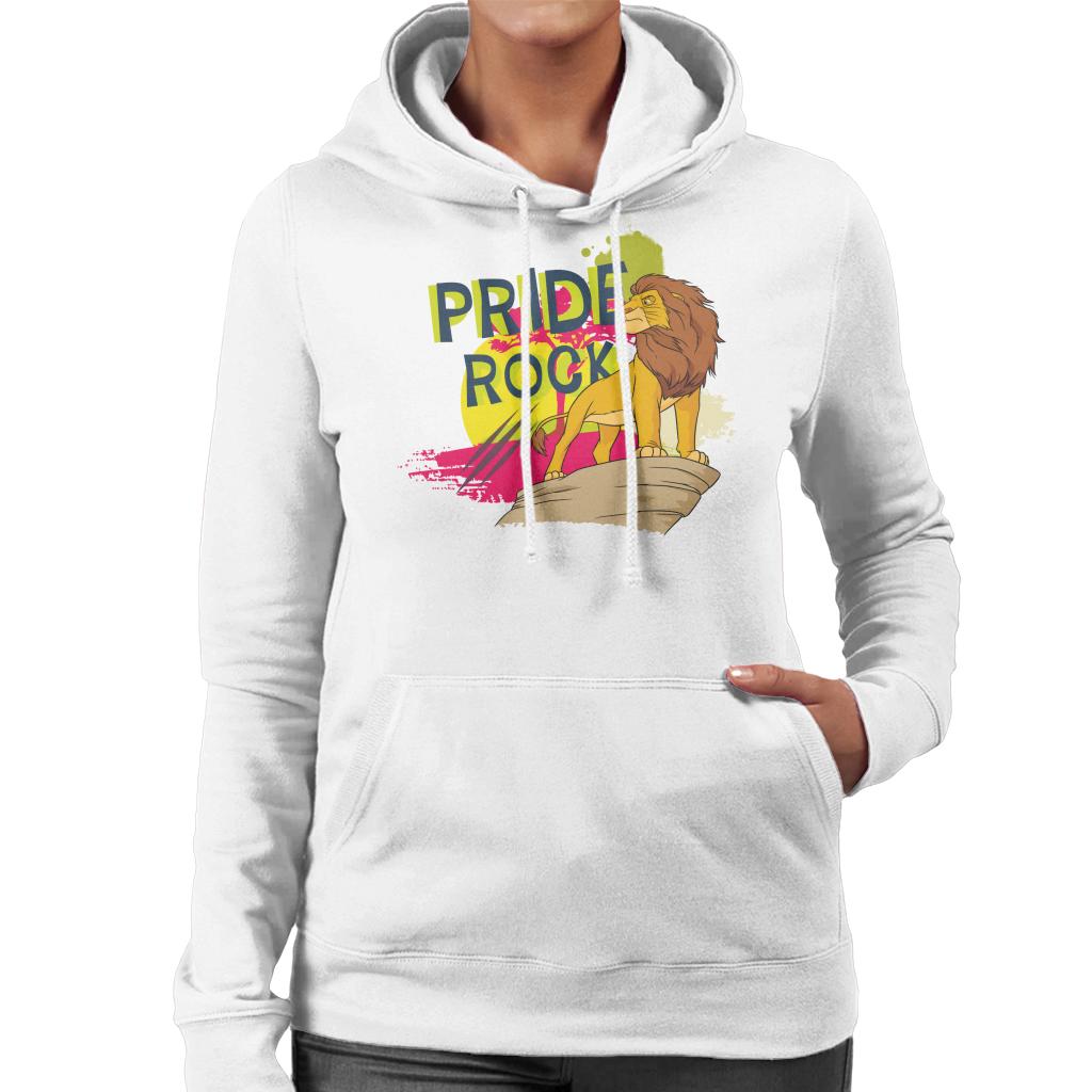 Disney The Lion King Mufasa Pride Rock Women's Hooded Sweatshirt-ALL + EVERY
