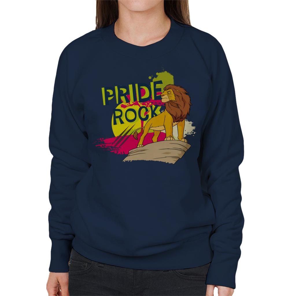 Disney The Lion King Mufasa Pride Rock Women's Sweatshirt-ALL + EVERY