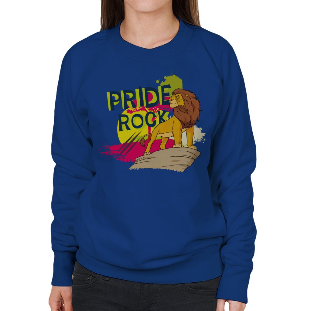Disney The Lion King Mufasa Pride Rock Women's Sweatshirt-ALL + EVERY