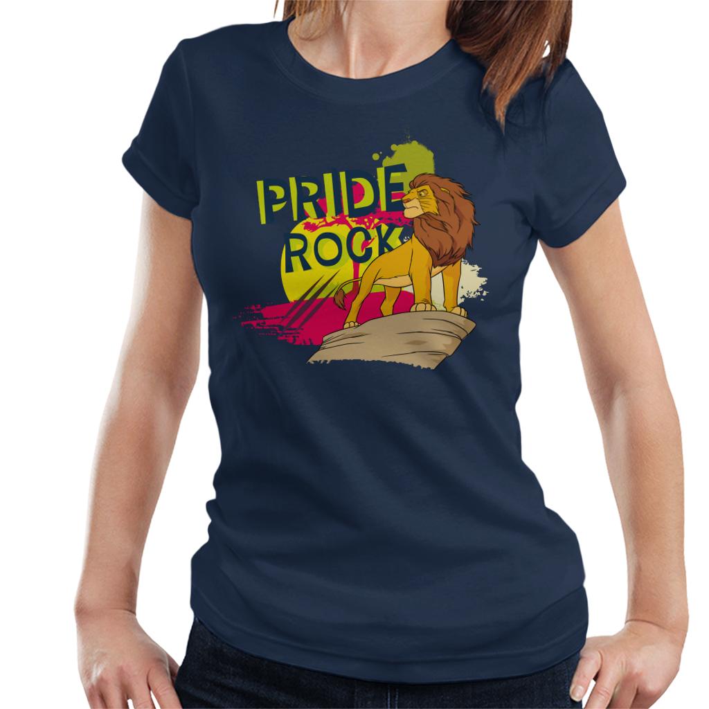 Disney The Lion King Mufasa Pride Rock Women's T-Shirt-ALL + EVERY