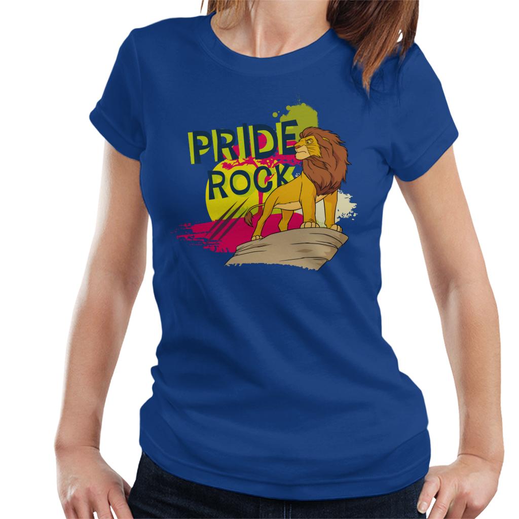 Disney The Lion King Mufasa Pride Rock Women's T-Shirt-ALL + EVERY