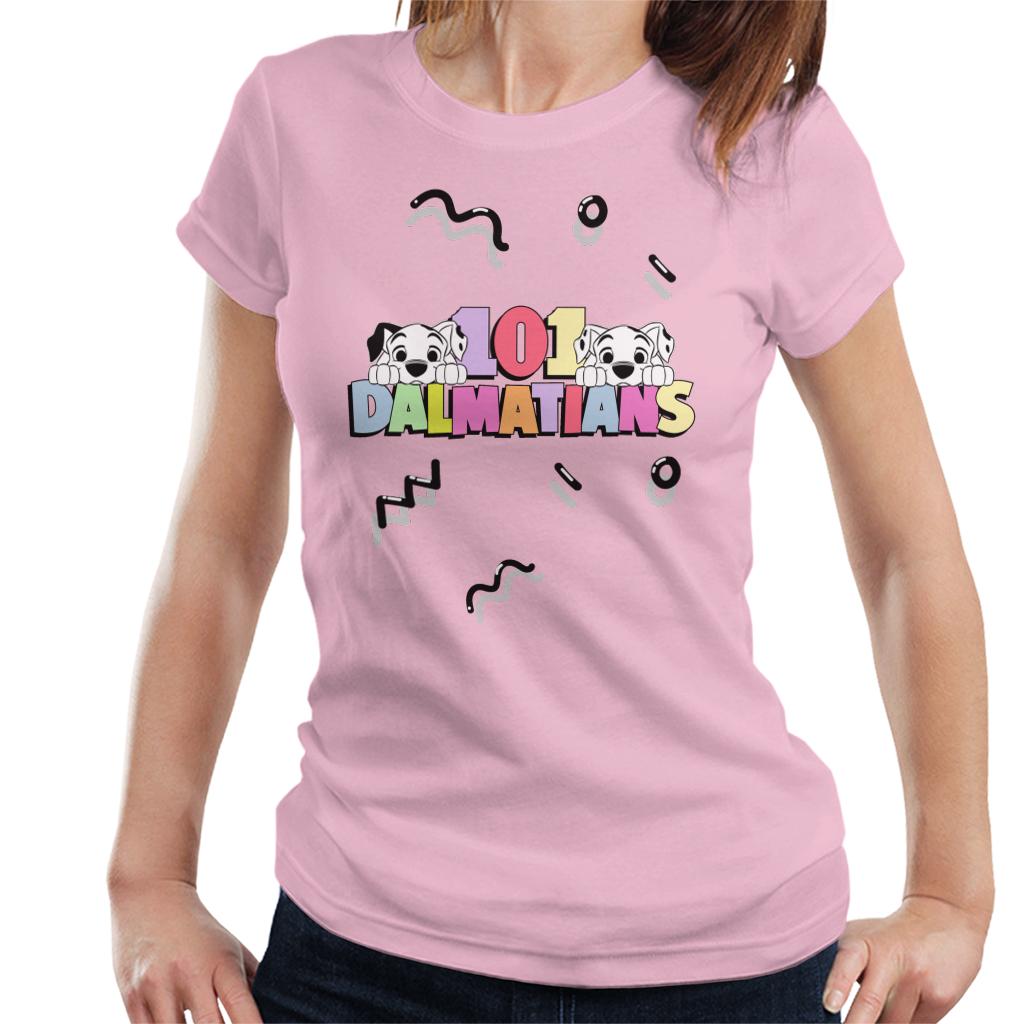 101 Dalmations Pattern Women's T-Shirt-ALL + EVERY