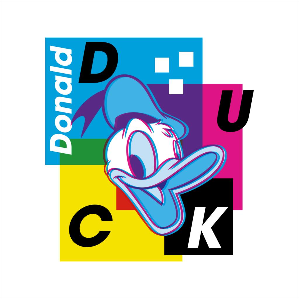 Disney Donald Duck Retro 3D Effect Men's Hooded Sweatshirt-ALL + EVERY