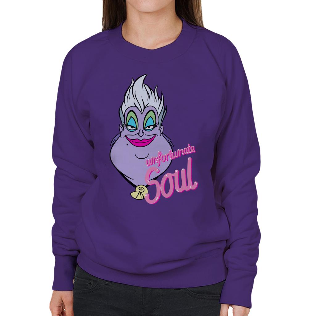 Disney Ursula The Little Mermaid Unfortunate Soul Women's Sweatshirt-ALL + EVERY