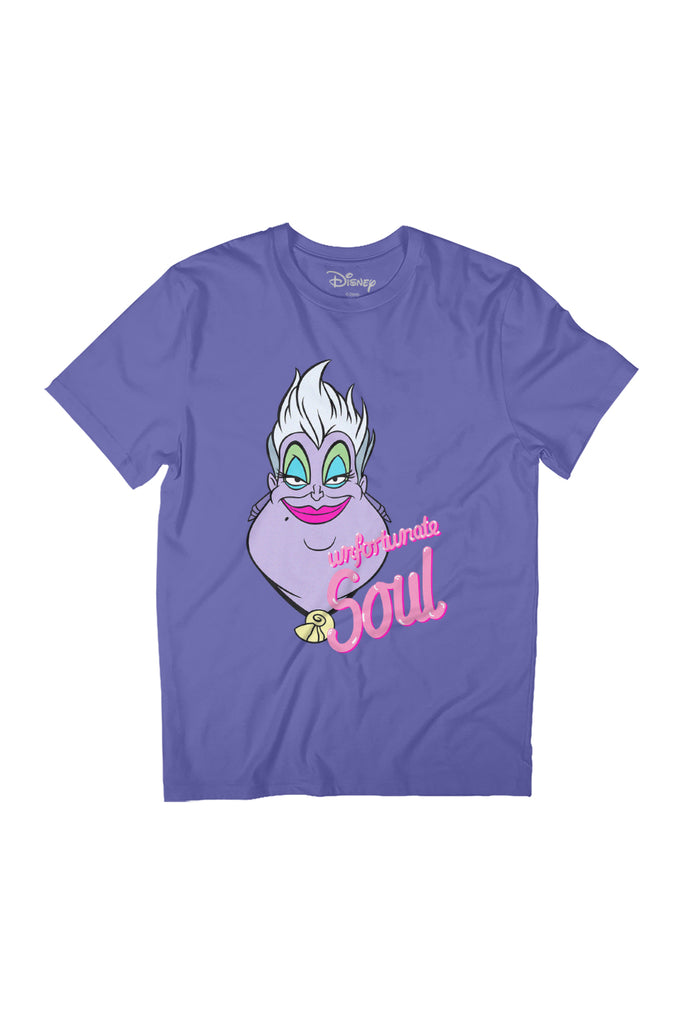 Disney Ursula The Little Mermaid Unfortunate Soul Women's Relaxed Fit T-Shirt-ALL + EVERY