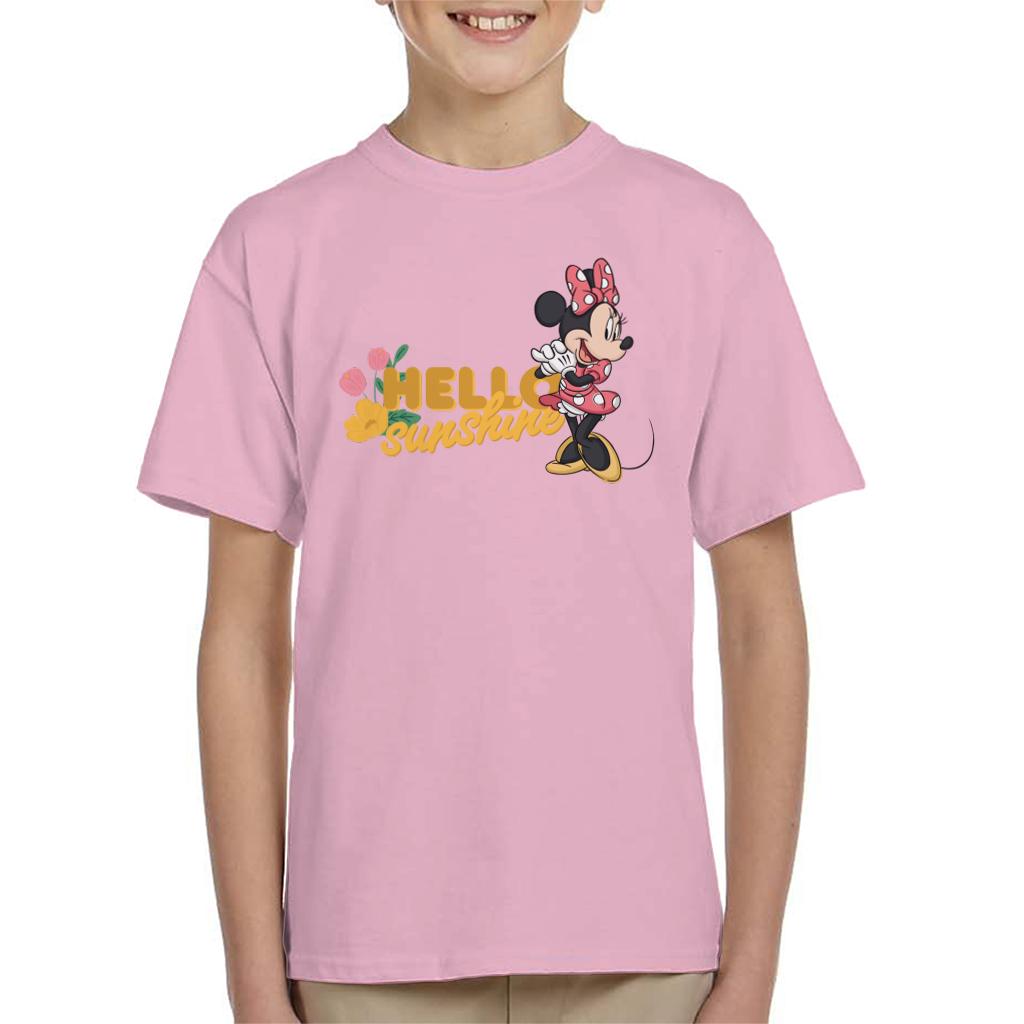 Disney Minnie Mouse Hello Sunshine Kid's T-Shirt