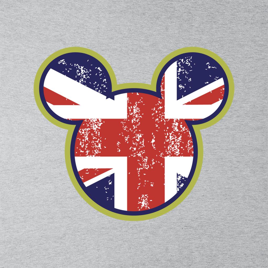 Disney Mickey Mouse Union Jack United Kingdom Women's T-Shirt-ALL + EVERY