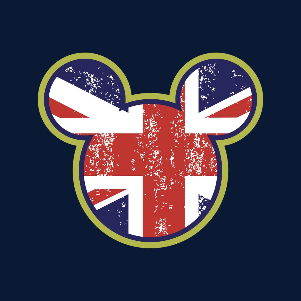 Disney Mickey Mouse Union Jack United Kingdom Women's Sweatshirt-ALL + EVERY