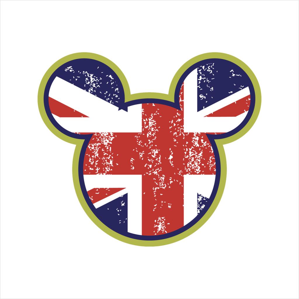 Disney Mickey Mouse Union Jack United Kingdom Women's Sweatshirt-ALL + EVERY