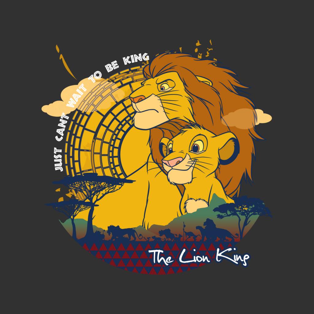 The Lion King I Just Can't Wait To Be King Montage Men's T-Shirt-ALL + EVERY