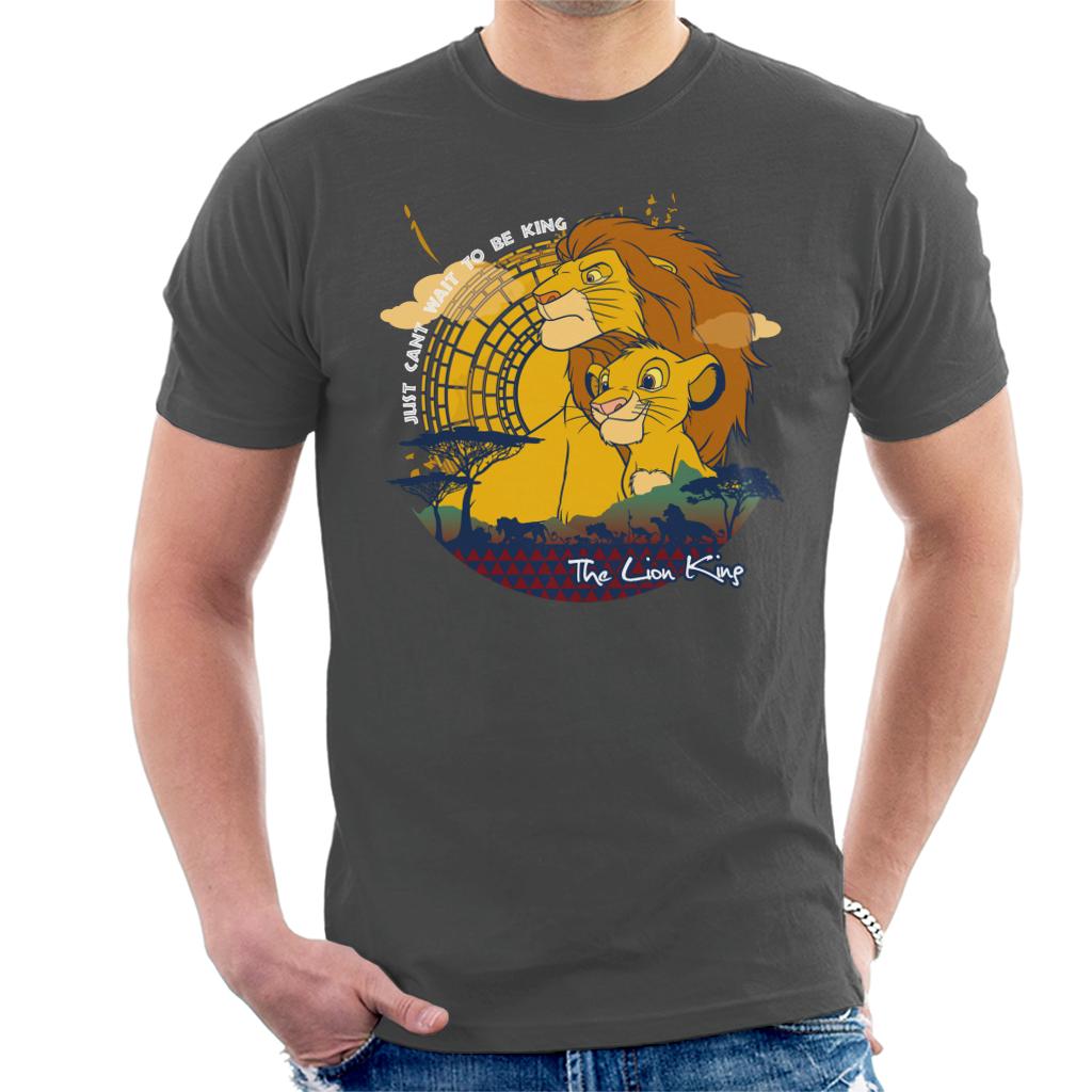 The Lion King I Just Can't Wait To Be King Montage Men's T-Shirt-ALL + EVERY