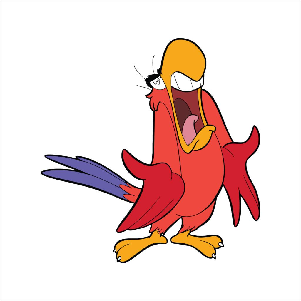 Disney Iago Shouting Parrot Aladdin Women's Hooded Sweatshirt-ALL + EVERY