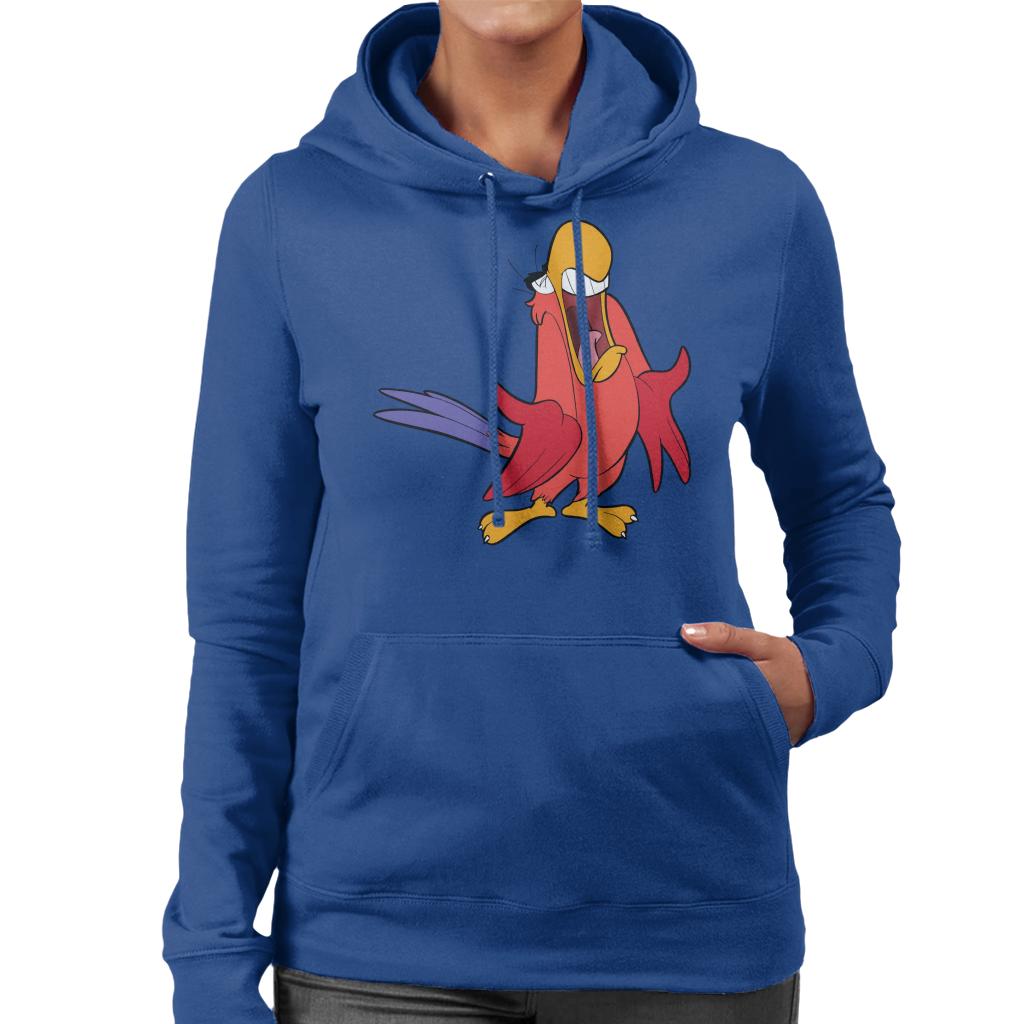 Disney Iago Shouting Parrot Aladdin Women's Hooded Sweatshirt-ALL + EVERY