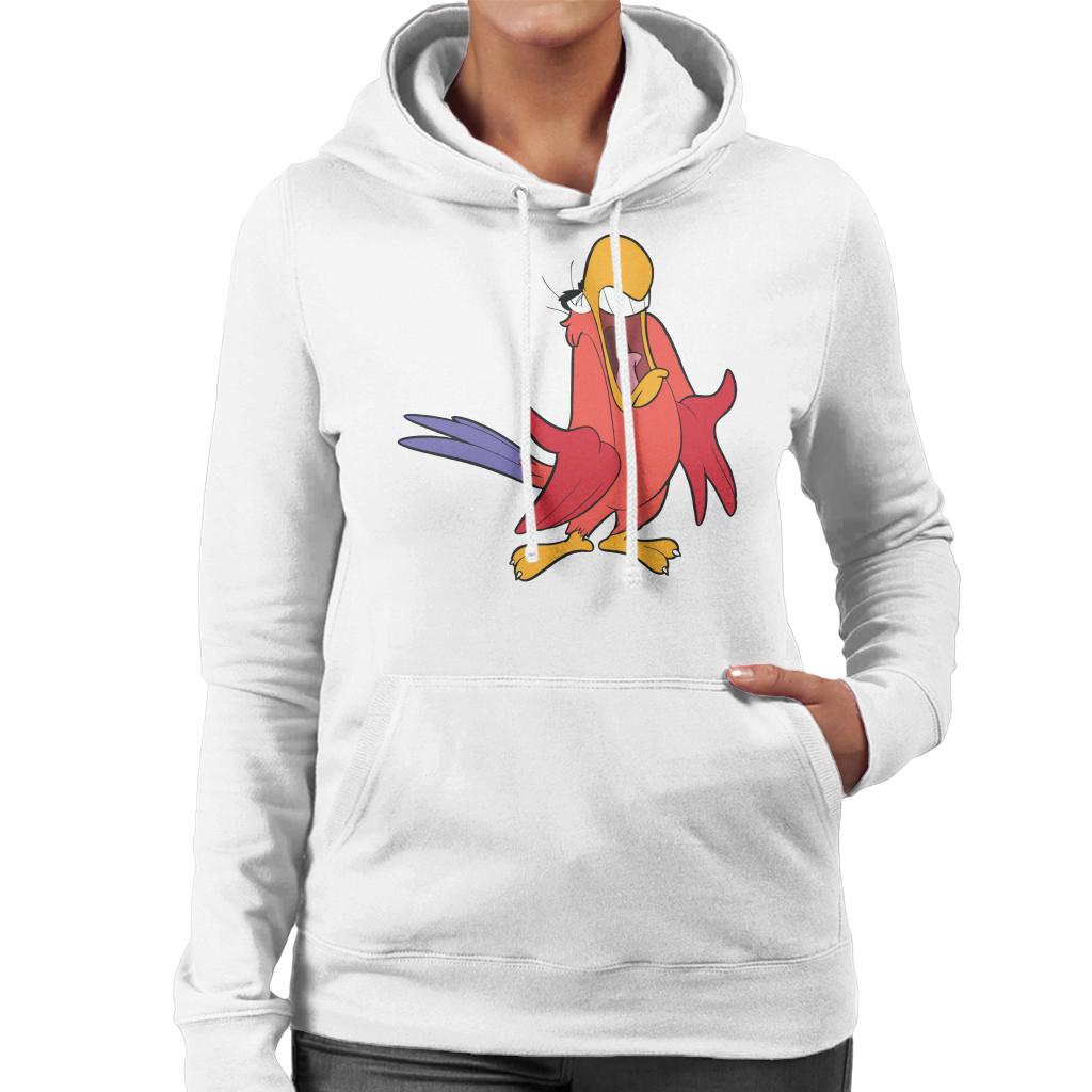 Disney Iago Shouting Parrot Aladdin Women's Hooded Sweatshirt-ALL + EVERY