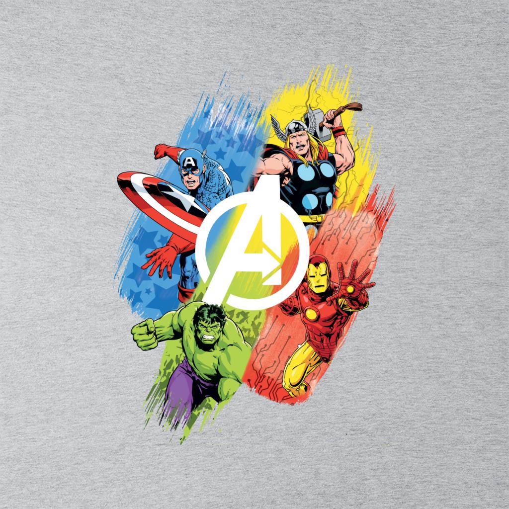 Marvel Avengers Captain America Thor The Hulk And Iron Man Women's Sweatshirt-ALL + EVERY