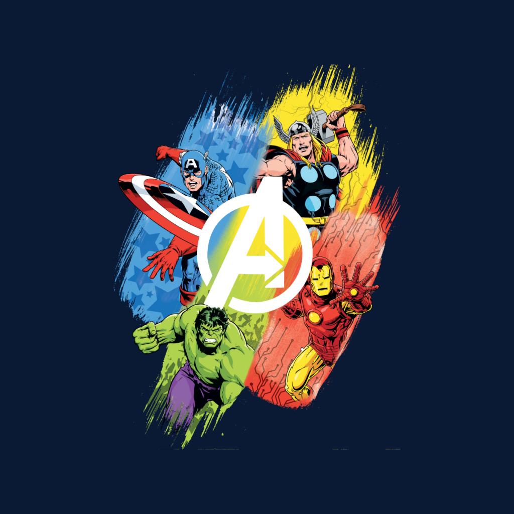 Marvel Avengers Captain America Thor The Hulk And Iron Man Women's Sweatshirt-ALL + EVERY