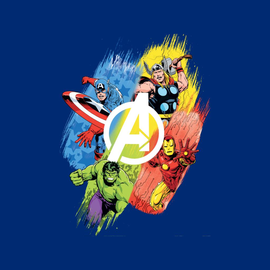 Marvel Avengers Captain America Thor The Hulk And Iron Man Women's Sweatshirt-ALL + EVERY