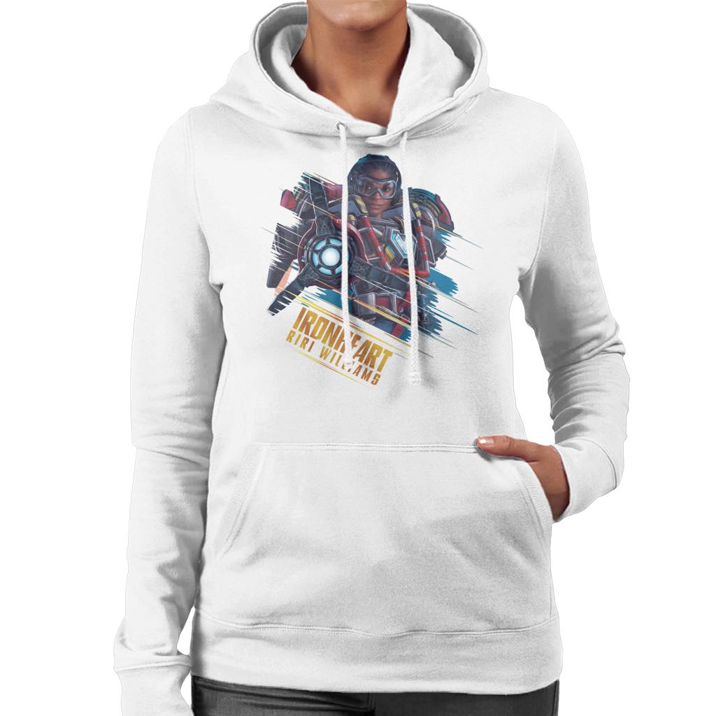 Marvel Ironheart Riri Williams Women's Hooded Sweatshirt-ALL + EVERY