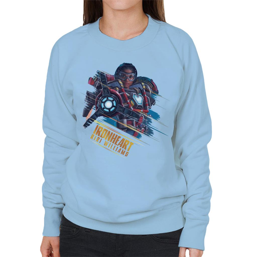 Marvel Ironheart Riri Williams Women's Sweatshirt-ALL + EVERY