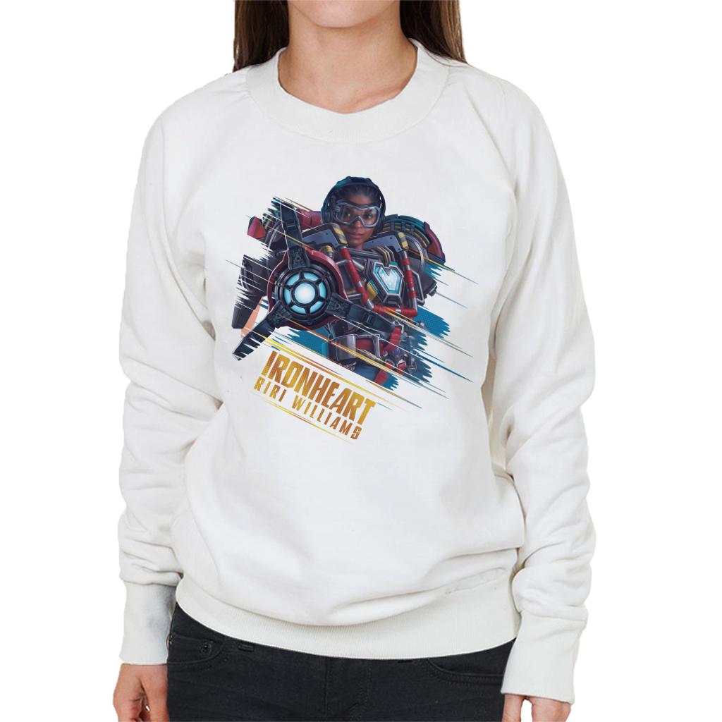 Marvel Ironheart Riri Williams Women's Sweatshirt-ALL + EVERY