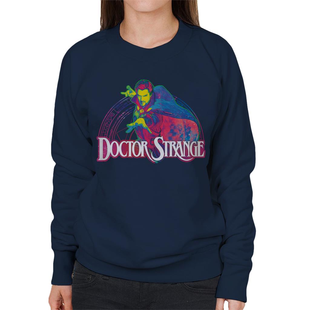 Marvel Doctor Strange The Great Sorcerer Avengers Women's Sweatshirt-ALL + EVERY