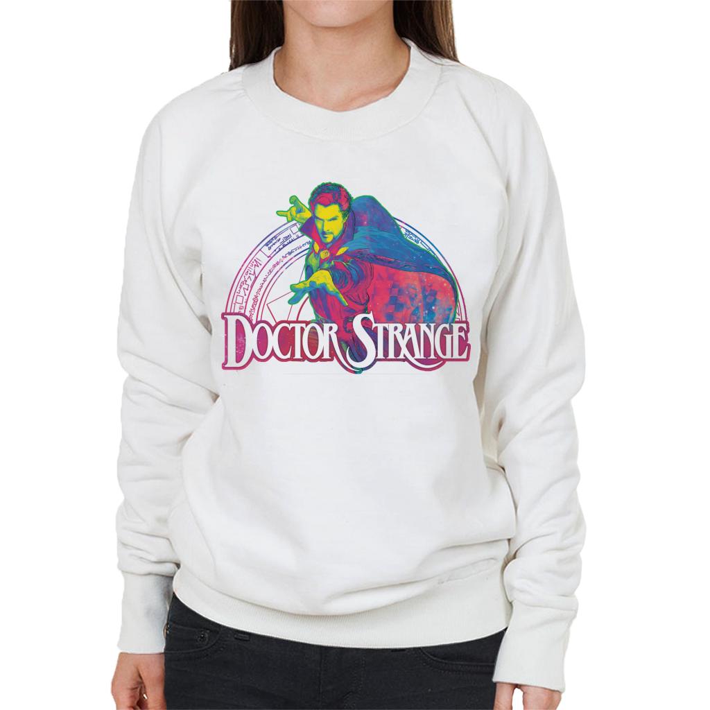 Marvel Doctor Strange The Great Sorcerer Avengers Women's Sweatshirt-ALL + EVERY