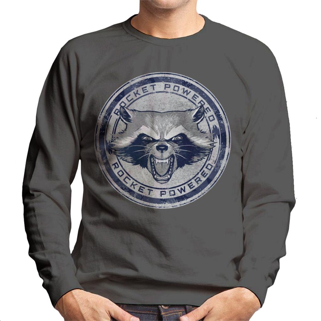 Marvel Guardians Of The Galaxy Rocket Raccoon Powered Men's Sweatshirt-ALL + EVERY