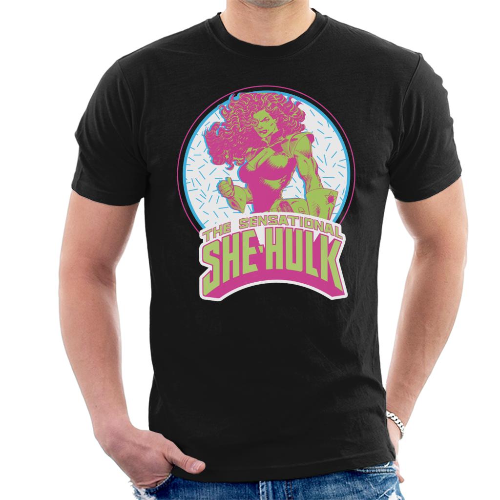 Marvel The Sensational She Hulk Men's T-Shirt-ALL + EVERY