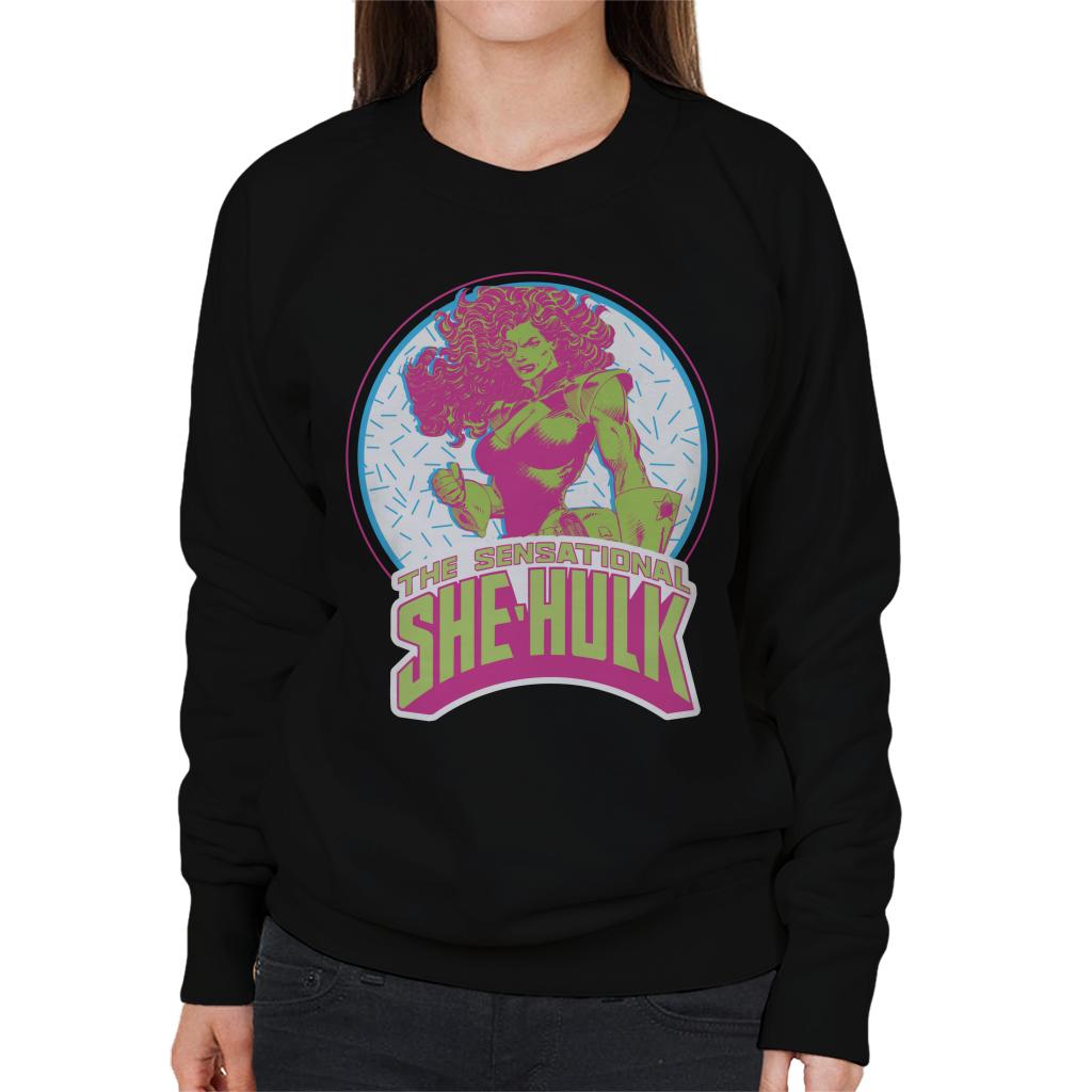 Marvel The Sensational She Hulk Women's Sweatshirt-ALL + EVERY