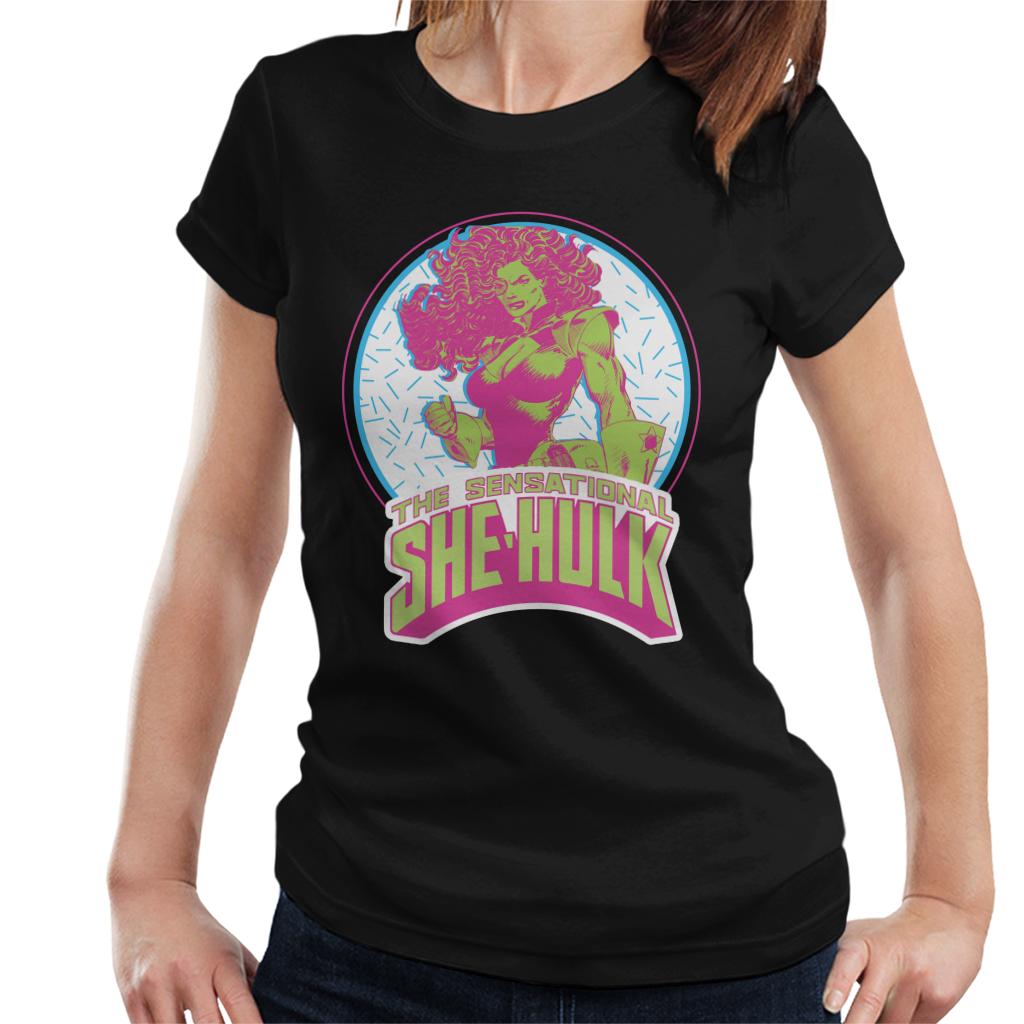 Marvel The Sensational She Hulk Women's T-Shirt-ALL + EVERY