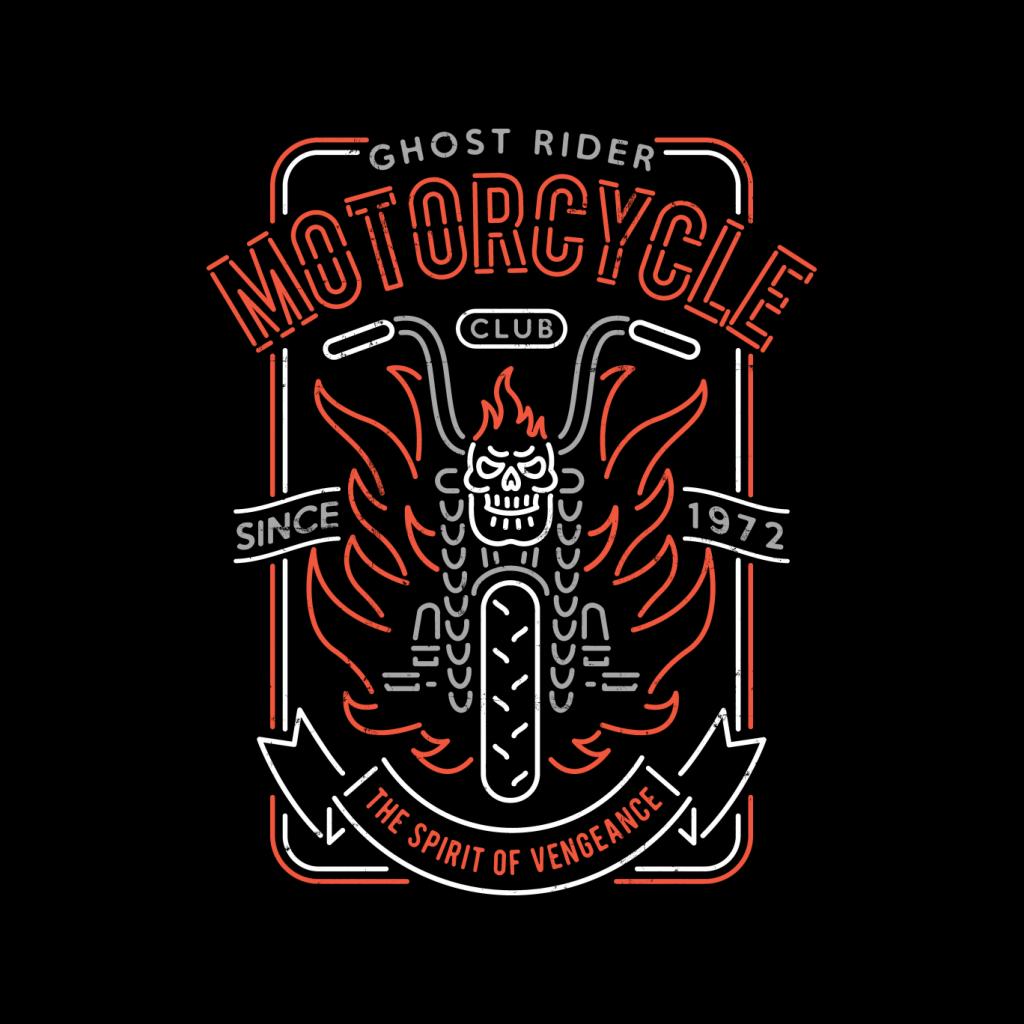 Marvel Ghost Rider Motorcycle Club Men's Sweatshirt-ALL + EVERY