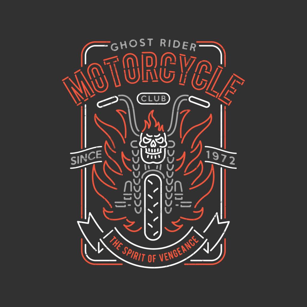 Marvel Ghost Rider Motorcycle Club Kid's T-Shirt-ALL + EVERY