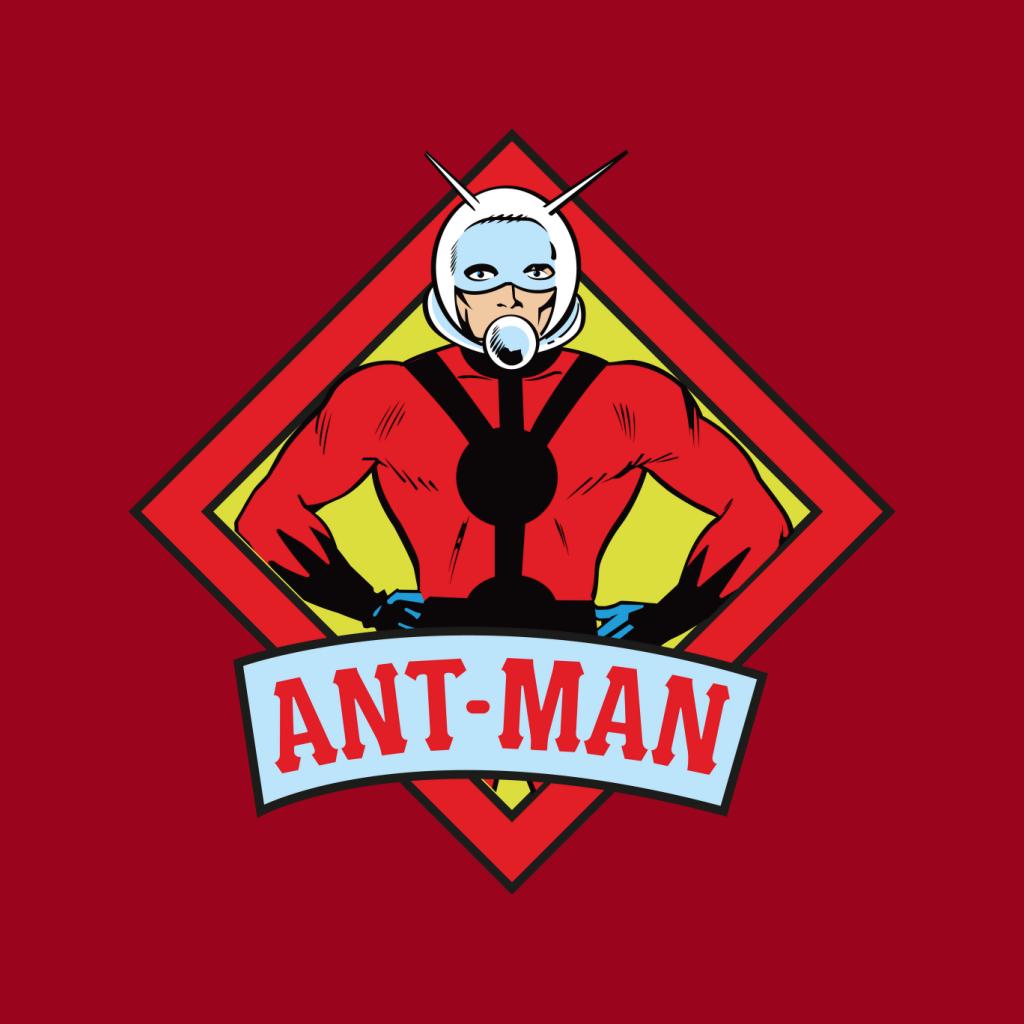 Marvel Ant Man Vintage Silver Age Comic Book Logo Men's Sweatshirt-ALL + EVERY